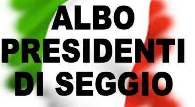  Aggiornamento albo presidenti di seggio elettorale